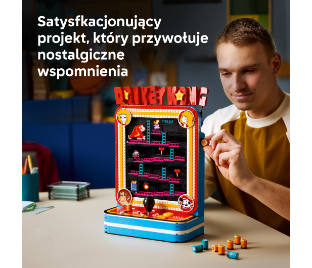 LEGO SUPER MARIO 72051 Automat do gry Donkey Kong™ - 1547405 - zdjęcie 5